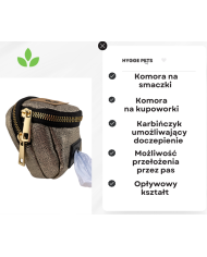 Saszetka na smaczki i woreczki