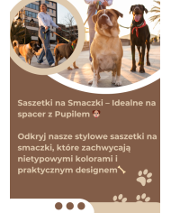 Saszetka na smaczki i woreczki
